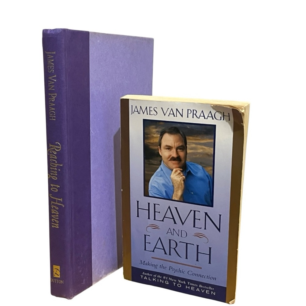 James Van Praagh Medium Book Bundle Heaven & Earth and Reaching To Heaven